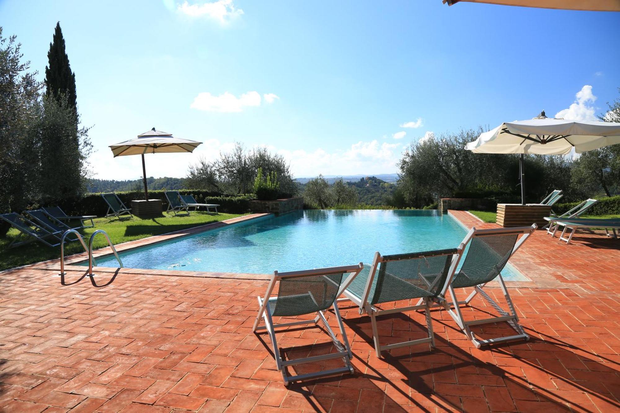 Borgo Poneta Villa Barberino di Val dʼElsa Buitenkant foto